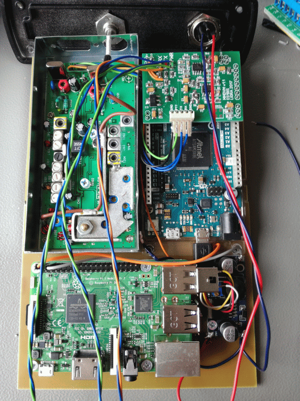 MMDVM mobile hotspot Brandmeister ES1BIS